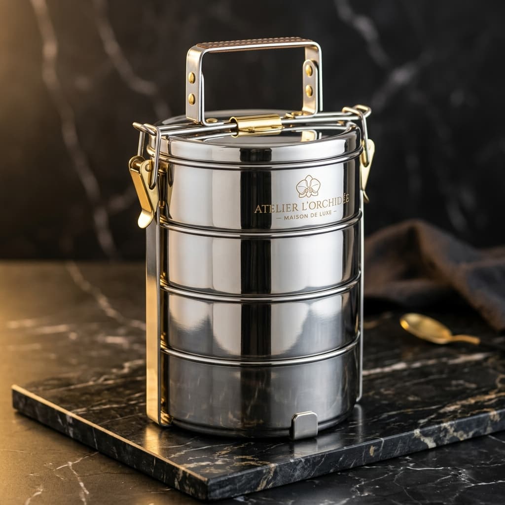 Hand-Engraved Tiffin Craftsmanship