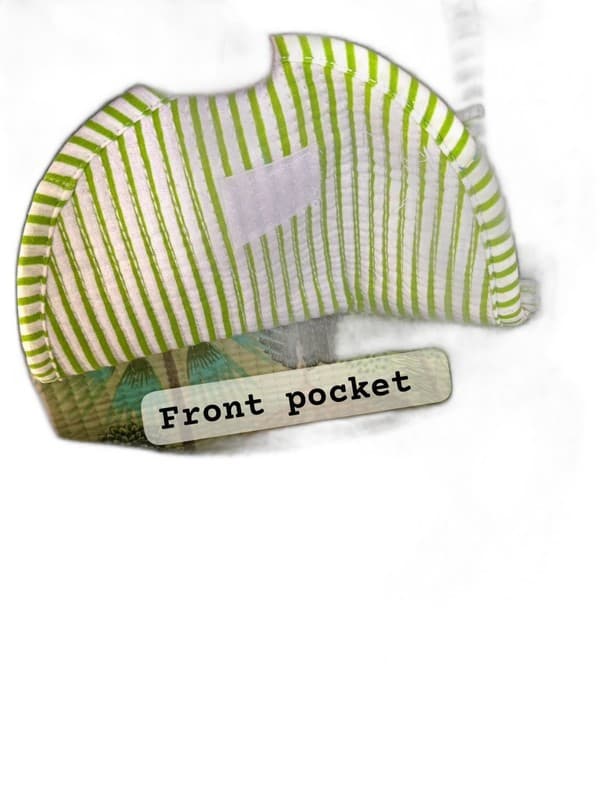 Quilted Cotton Shoulder Bag