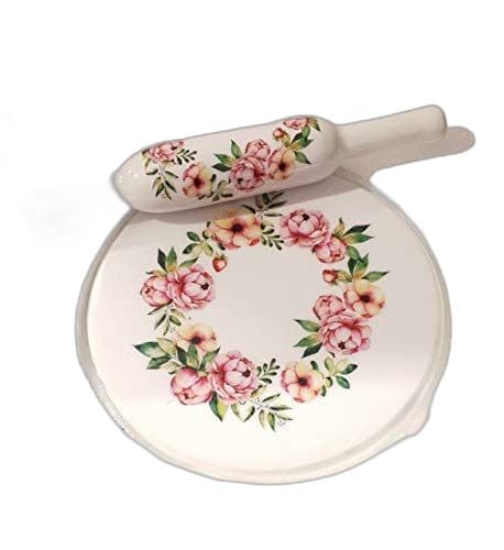 Handpainted Chakla Belan (Rolling Board & Pin) Set
