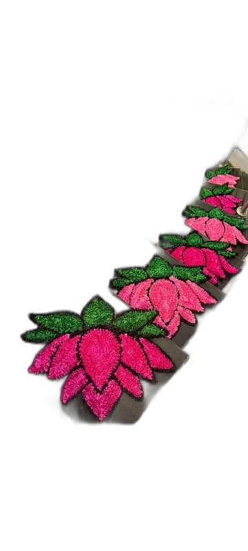 Pink Lotus Flower Garland Decorative String