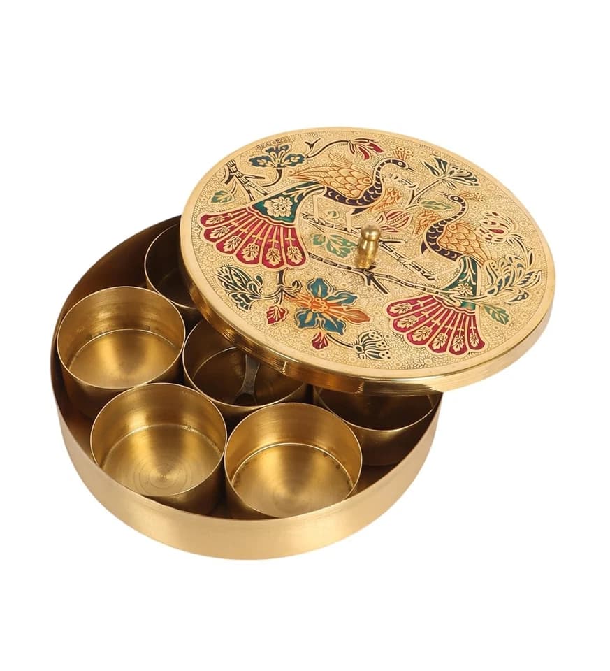 Royal Copper Tumbler & Bottle Set (Enamel Painted)