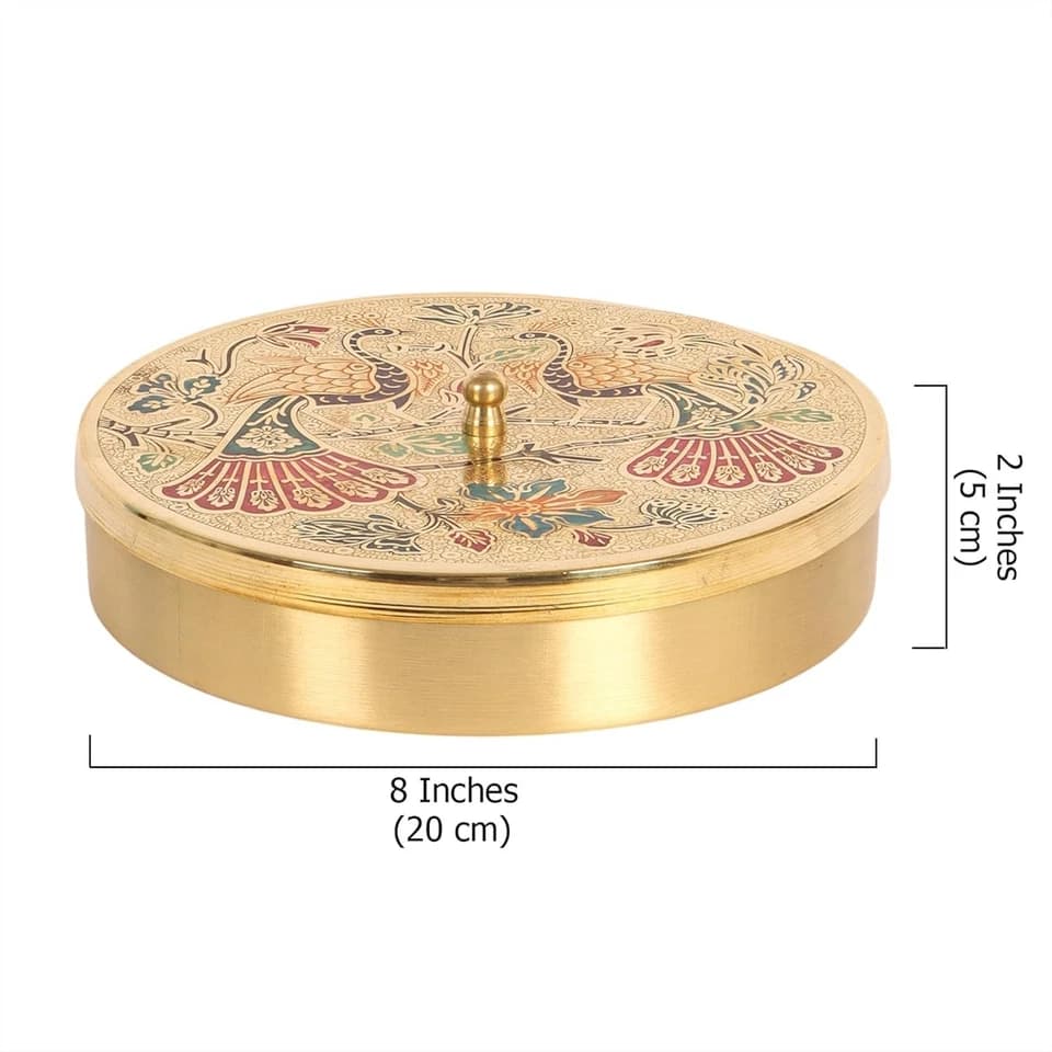 Royal Copper Tumbler & Bottle Set (Enamel Painted)