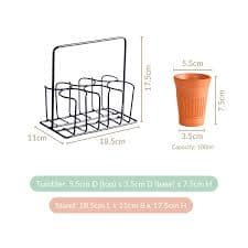 Clay Chai Cutting Caddy Set