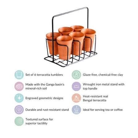 Clay Chai Cutting Caddy Set