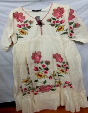 Frock style umbrella cut
