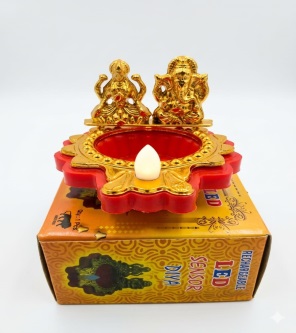 LED Laxmi Ganesh Sensor Diya