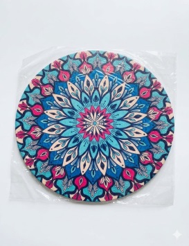 Round mandala Table placemat