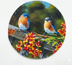 Round mandala Table placemat