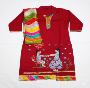Raksha Bandhan Special Work Kurta Set