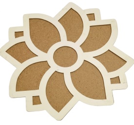 MDF Rangoli Stencil