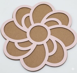 MDF Rangoli Stencil