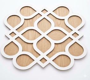 MDF Rangoli Stencil