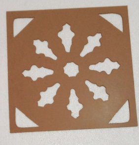 MDF Rangoli Stencil