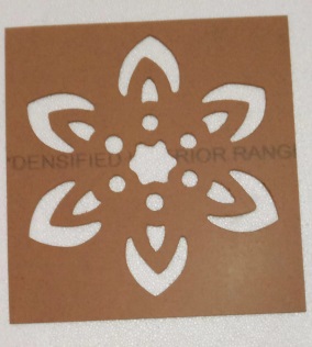 MDF Rangoli Stencil