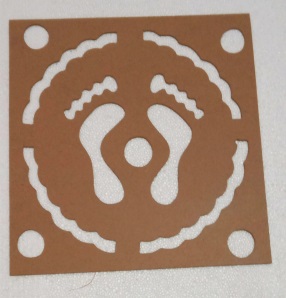 MDF Rangoli Stencil