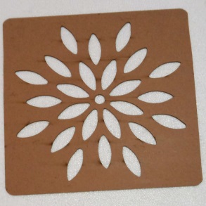 MDF Rangoli Stencil