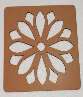 MDF Rangoli Stencil