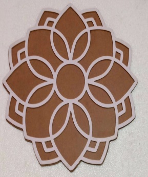 MDF Rangoli Stencil