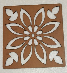 MDF Rangoli Stencil
