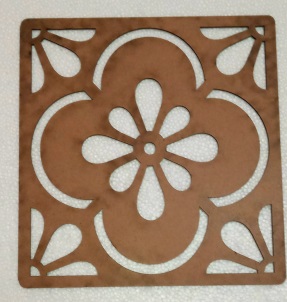 MDF Rangoli Stencil