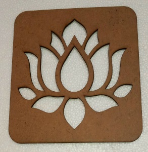 MDF Rangoli Stencil