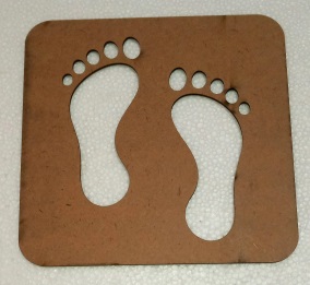 MDF Rangoli Stencil