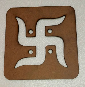 MDF Rangoli Stencil