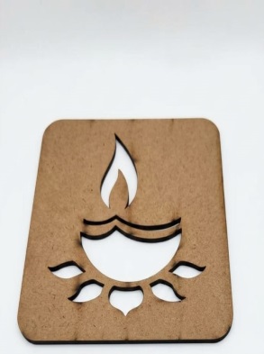 MDF Rangoli Stencil