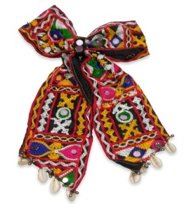Navratri Hair Bow Clip