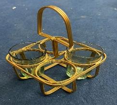 METAL GLASS HOLDER (CHEEKA)