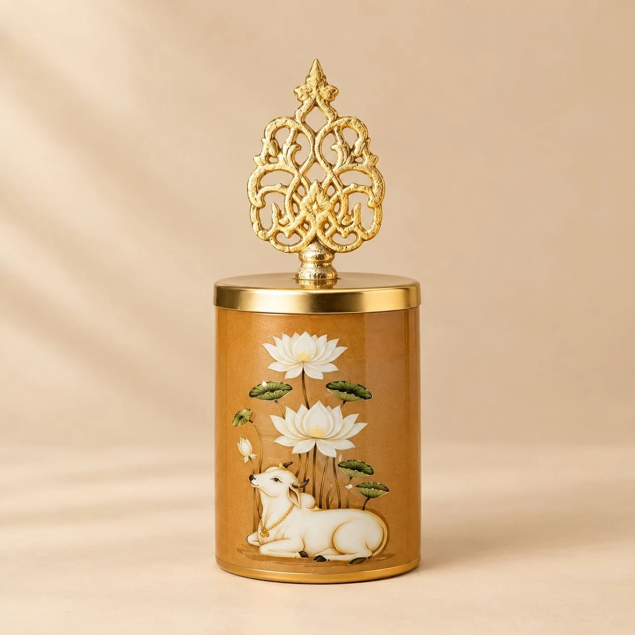 Royal Lotus Nandi Jar
